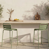 Kade Outdoor Bar Stool - Set of 2
