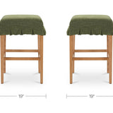 Anna Counter Stool - Green
