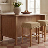 Anna Counter Stool - Light Brown