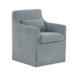 Lydia Slipcover Dining Chair Blue