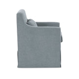Lydia Slipcover Dining Chair Blue