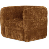 Robson Swivel Lounge Chair - Toffee