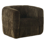 Robson Swivel Lounge Chair - Dark Green
