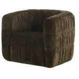 Robson Swivel Lounge Chair - Dark Green
