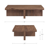 Folke Walnut Coffee Table