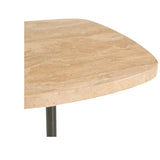 Caro Travertine Accent Table