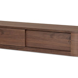 Round Off Floating Console Table