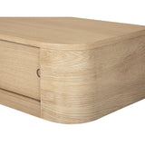 Round Off Floating Console Table