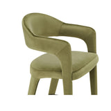 Martens Counter Stool - Green Velvet