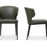 Delaney Dining Chair Green (Set of Two)