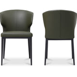 Delaney Dining Chair Green (Set of Two)