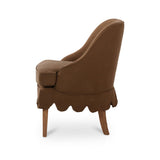 Lola Slipcover Dining Chair Brown