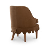 Lola Slipcover Dining Chair Brown