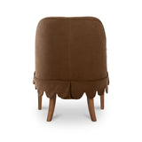 Lola Slipcover Dining Chair Brown