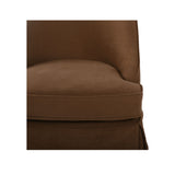 Lola Slipcover Dining Chair Brown