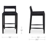 Owing Low Back Counter Stool