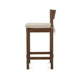 Sai Counter Height Stool Light Brown