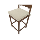 Sai Counter Height Stool Light Brown