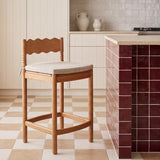 Sai Counter Height Stool Natural Oak