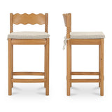 Sai Counter Height Stool Natural Oak