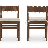 Sai Dining Chair Natural Oak - Set of Two