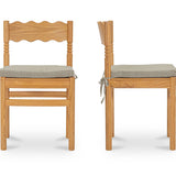 Sai Dining Chair Natural Oak - Set of Two