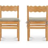 Sai Dining Chair Natural Oak - Set of Two