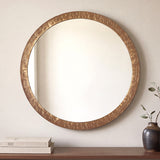 Royce Antique Brass Mirror