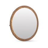 Royce Antique Brass Mirror