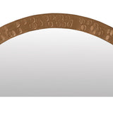 Royce Antique Brass Mirror