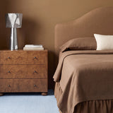 Noelle Upholstered Storage Bed - Light Brown