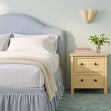 Noelle Upholstered Storage Bed - Blue Micro Stripe