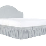 Noelle Upholstered Storage Bed - Blue Micro Stripe