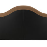 Noelle Upholstered Storage Bed - Light Brown