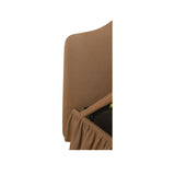 Noelle Upholstered Storage Bed - Light Brown