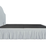 Noelle Upholstered Storage Bed - Blue Micro Stripe