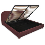 Martine Storage Bed - Berry