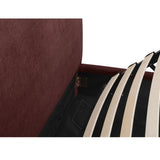 Martine Storage Bed - Berry