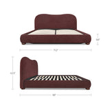 Martine Storage Bed - Berry