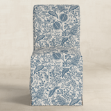 Frances - Slip Cover Dining Chair Pomegranate Blue