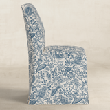 Frances - Slip Cover Dining Chair Pomegranate Blue