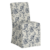 Lindy - Slip Cover Dining Chair with Toile Fabric
