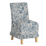 Louise - Slip Cover Dining Pomegranate Blue