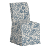 Frances - Slip Cover Dining Chair Pomegranate Blue