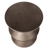 Bronze Inverted Side Table