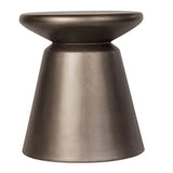 Bronze Mineral Side Table