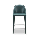 Burton Counter Stool - Dark Teal Vegan Leather