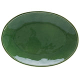 Fontana Green Oval Platter