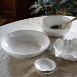 Silvina Fennel White Serving Bowl
