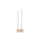 Chambers Floor Candlesticks - Set of 2 - 46" & 42"H